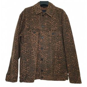 Daze Leopard Jacket in Tan Leopard Print
DENIM x ALEXANDER WANG